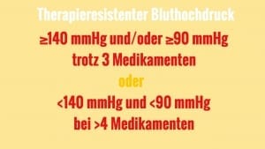 therapieresistenter bluthochdruck