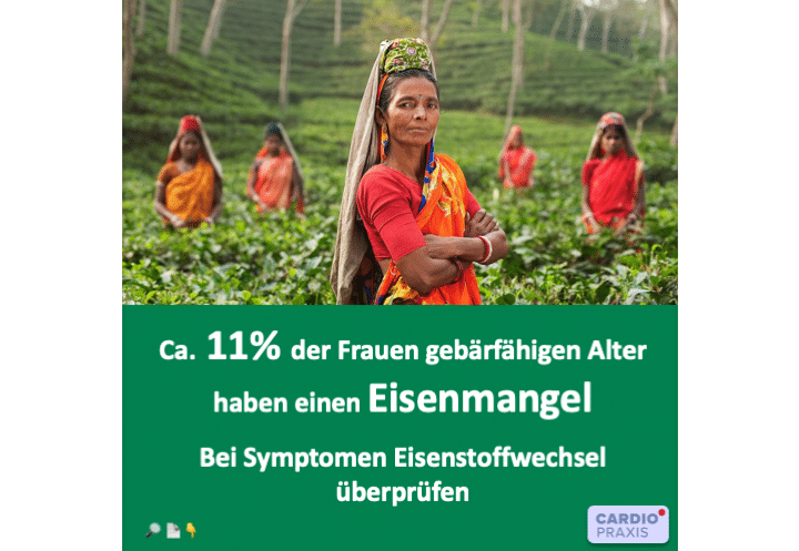 Eisenmangel bei Frauen