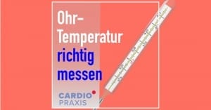 Körpertemperatur Ohr messen