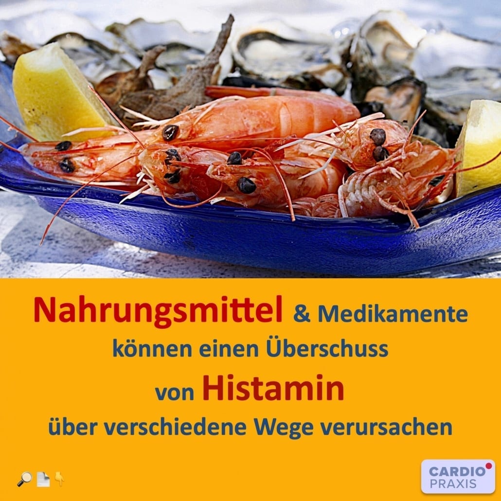 Histamin - Nahrung wirkt auf unterschiedliche Weise | | Cardiopraxis®