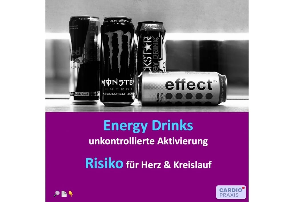 Energy Drinks Risiko Fur Herzinfarkt Und Bluthochdruck Cardiopraxis