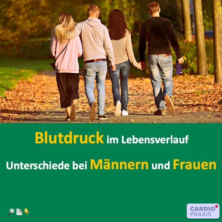 Blutdruck bei Frauen und Männern ist unterschiedlich | | Cardiopraxis®