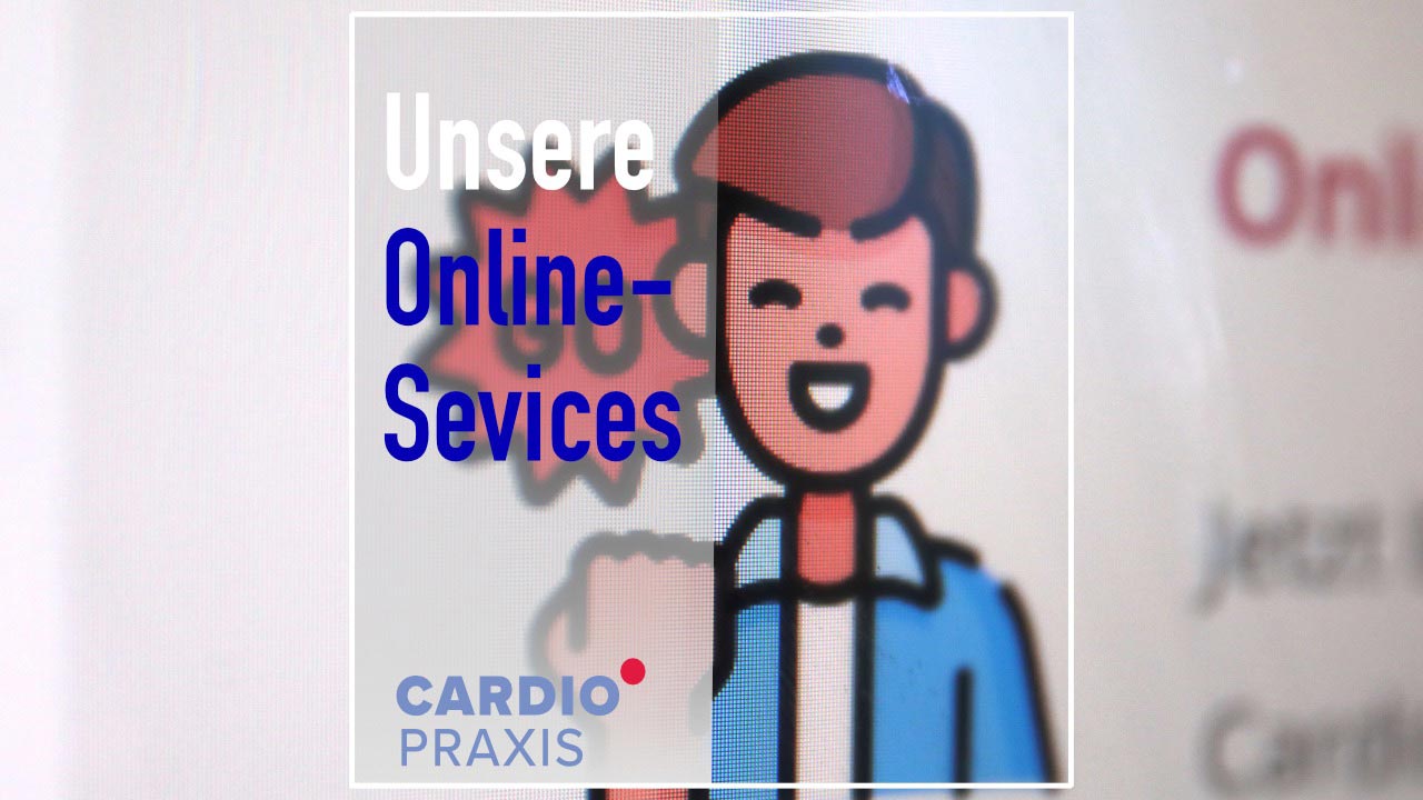 onlineservices der cardiopraxis